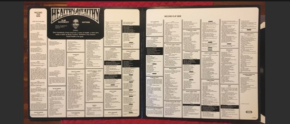 Vintage 1970's Healthy And Wealthy Captain Kangaroo Slimgoo12 inch Vinyl Record. - Picture 8 of 10